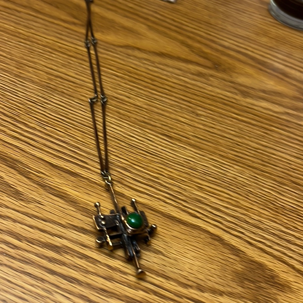 Gorgeous Kepenyes very rare brutalist necklace
